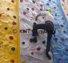 Multicolor Climbing Wall